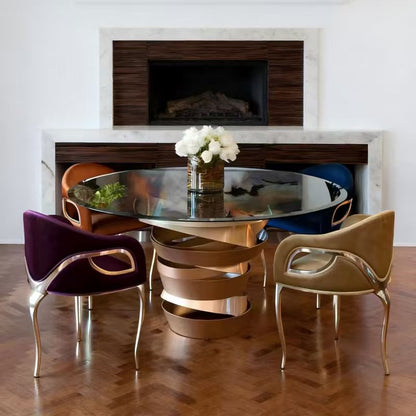 Roma-1 Round Dining Table