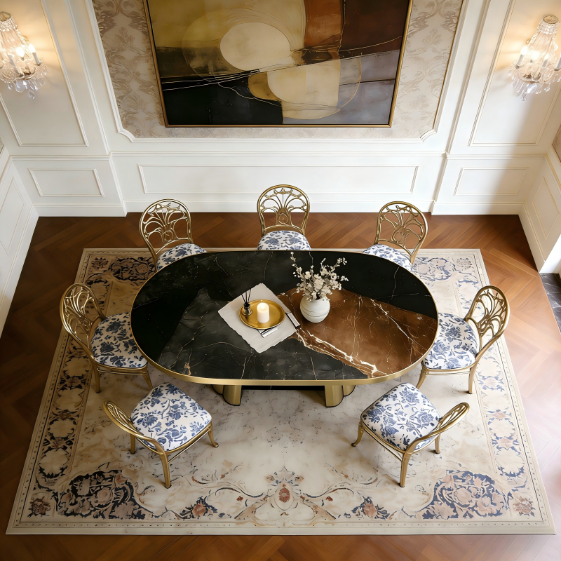 Roma Oval Dining Table