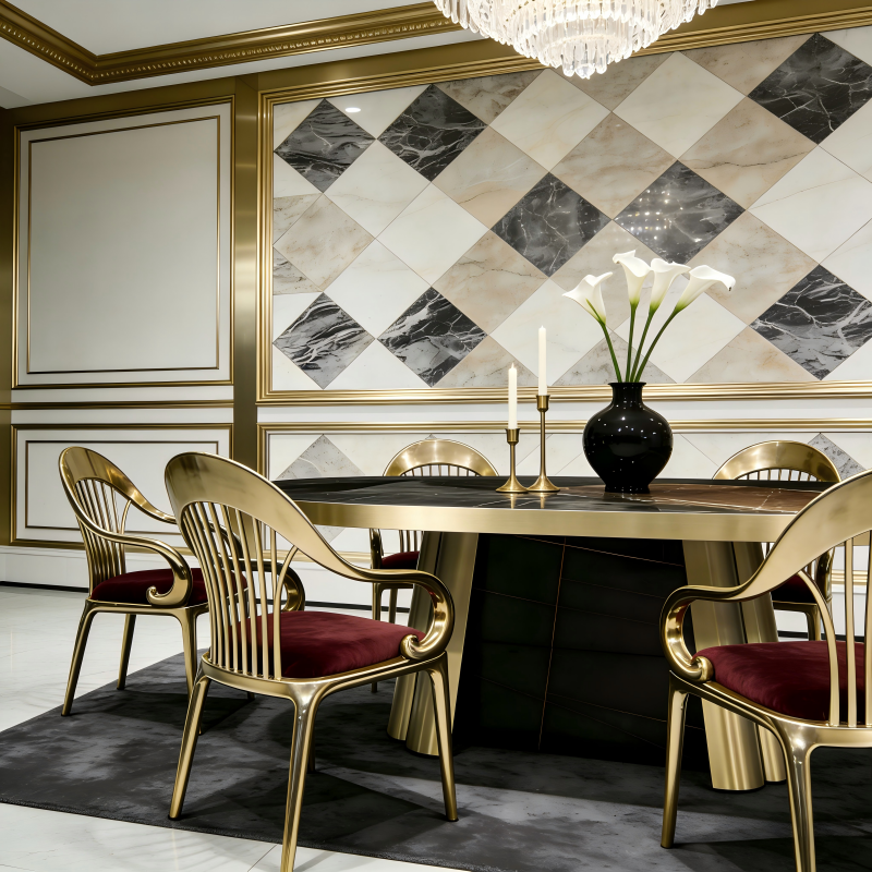 Roma Oval Dining Table