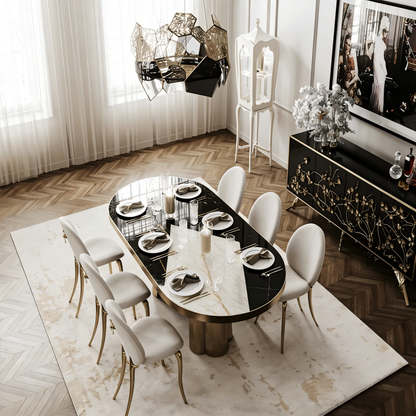 Roma Oval Dining Table