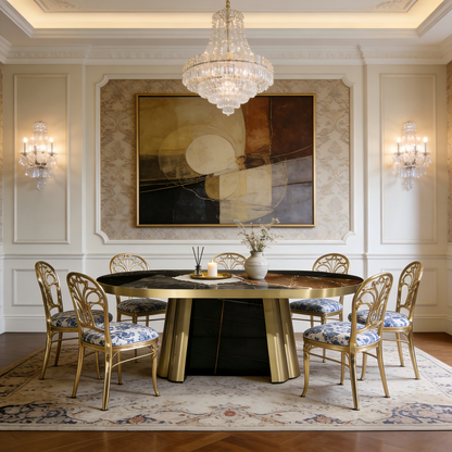 Roma Oval Dining Table