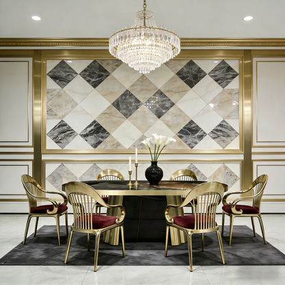 Roma Oval Dining Table