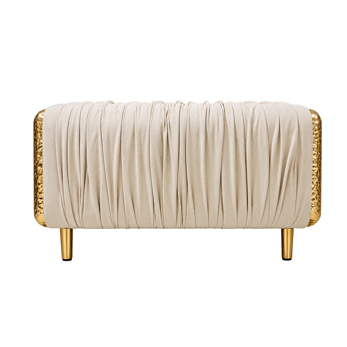 Sculptural Designer Ottoman