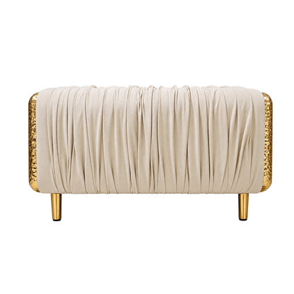 Sculptural Designer Ottoman