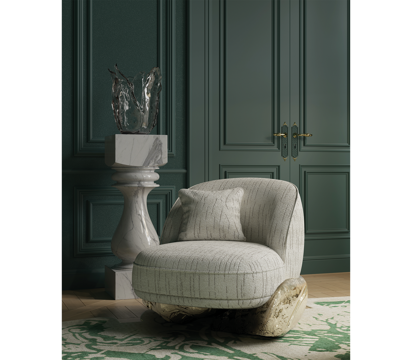 Sculpture Designer Agra Chair