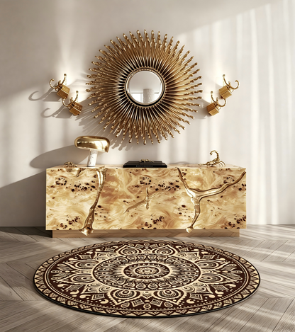 Sculpture Stylish Goddes Mirror