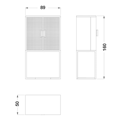 Sesto Senso Bar Cabinet
