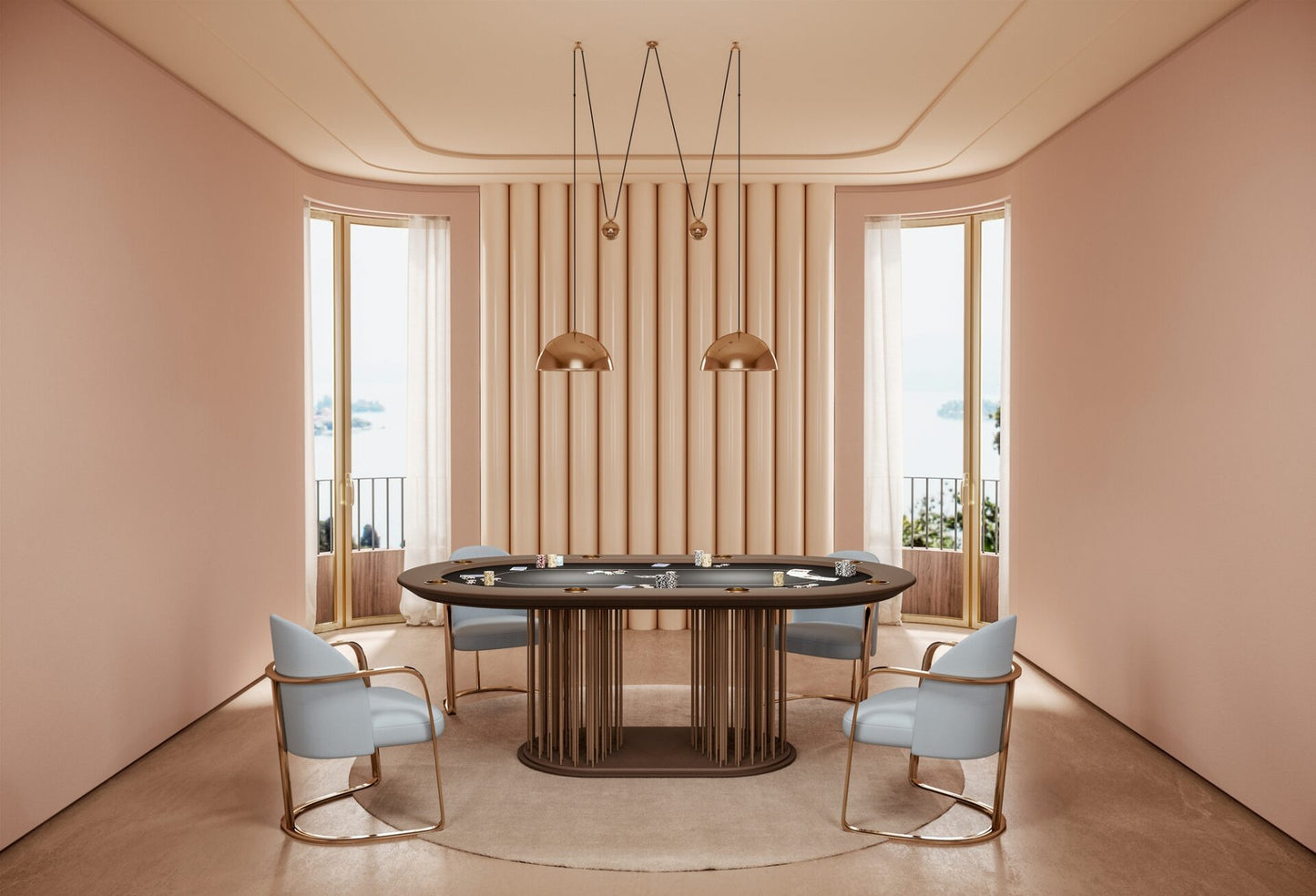 Shanghai – Handmade Poker Table