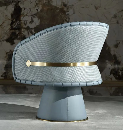 Signore Copper Leather Armchair