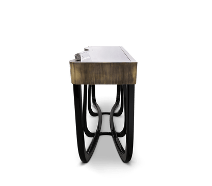 Sinuous Patina Console