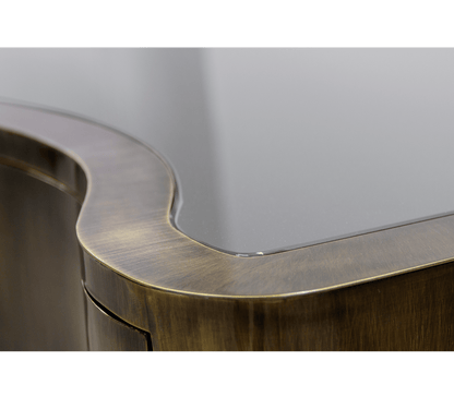 Sinuous Patina Console