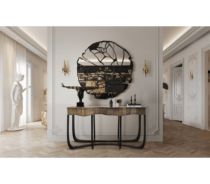 Sinuous Patina Console