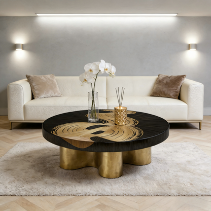 Smoke Designer Straw Table