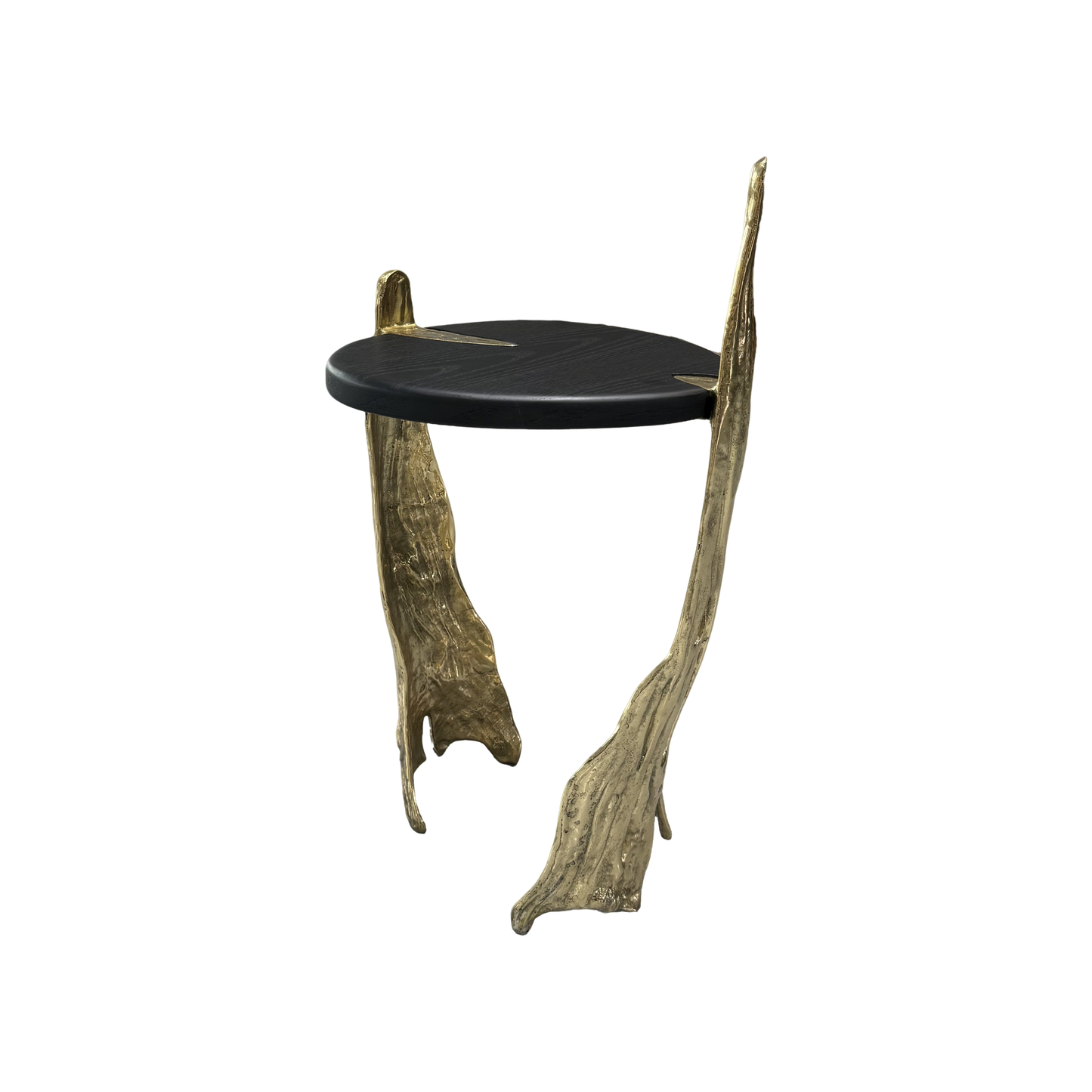 Sculpture Designer Brass Table