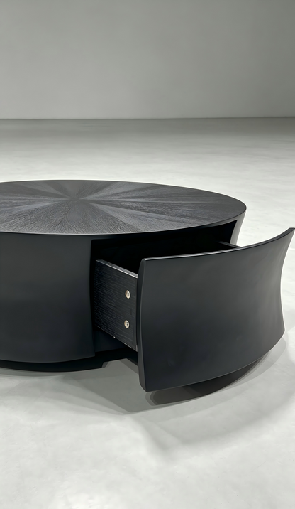 Solid Wooden Modern Coffee Table