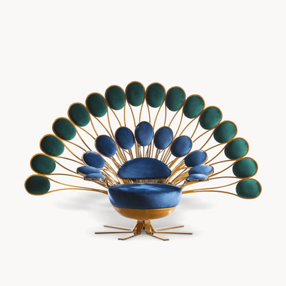 Luxury Peacock Chair Double Layer