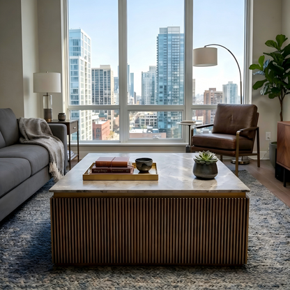Walnut Wooden Rectable T-table