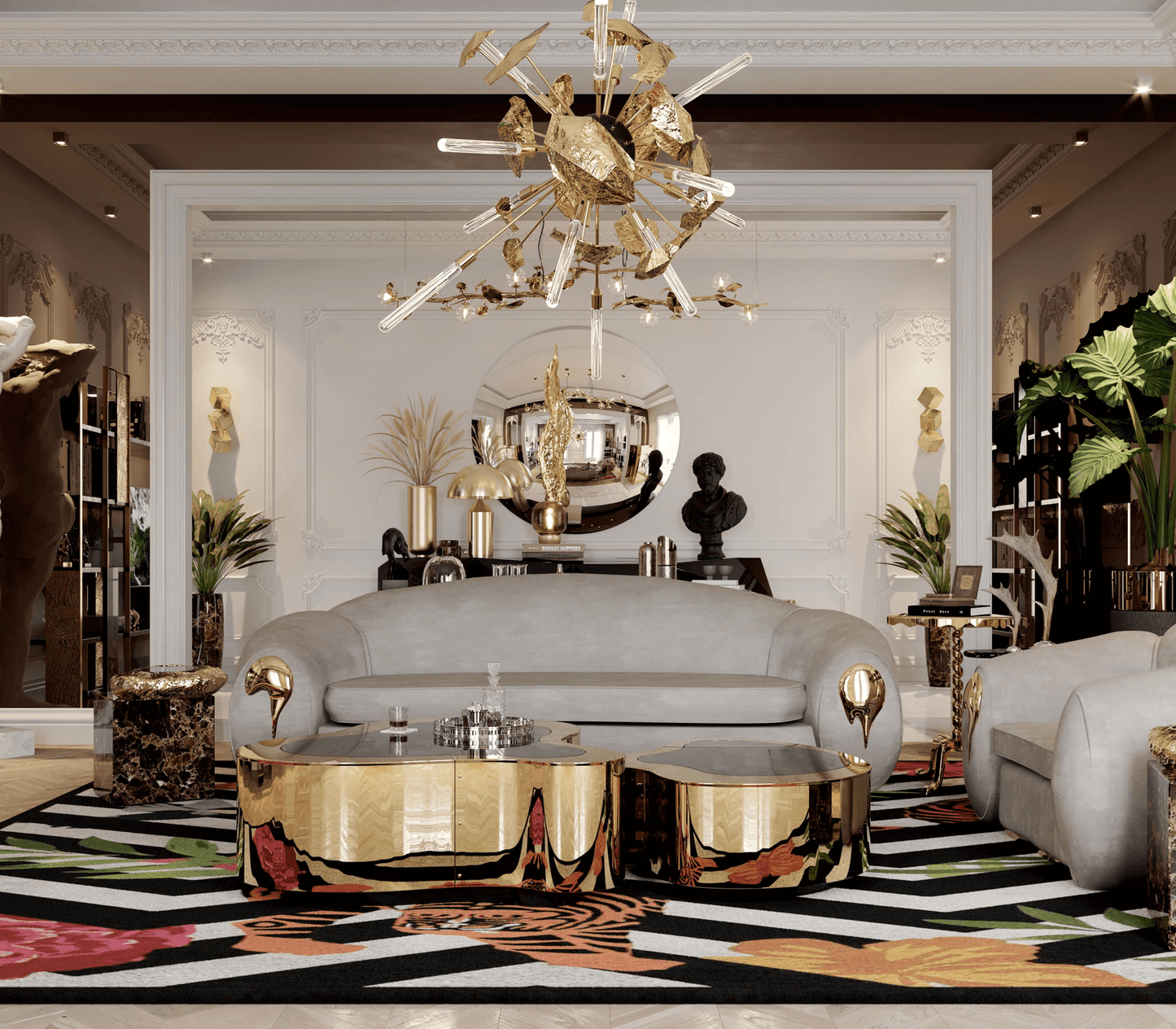 Wave Modern Coffee Table
