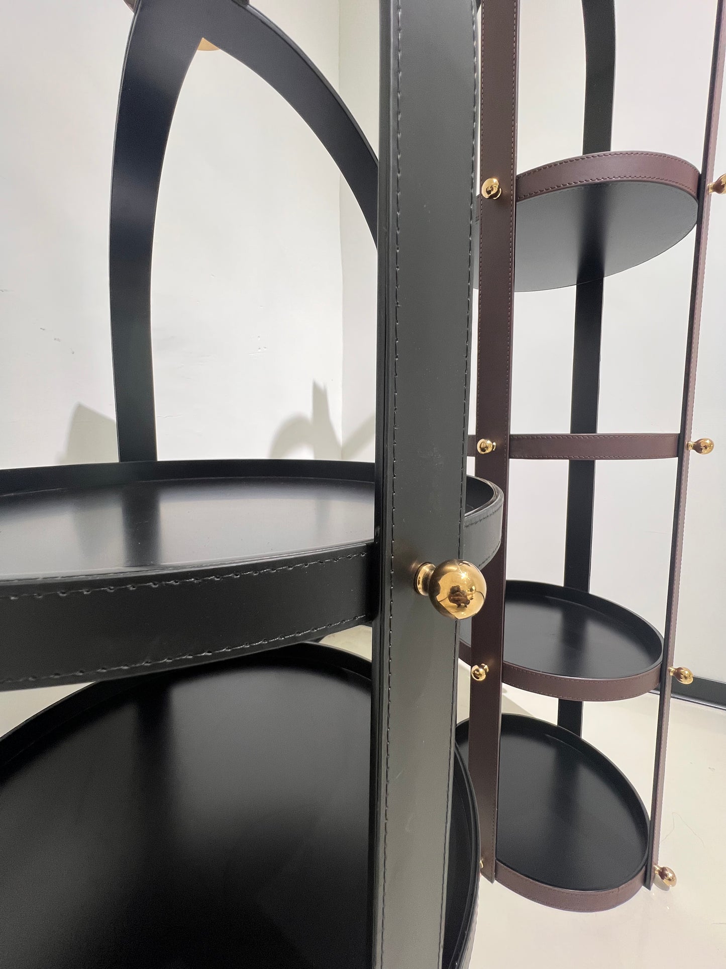 Handmade La Gabia Black Shelf