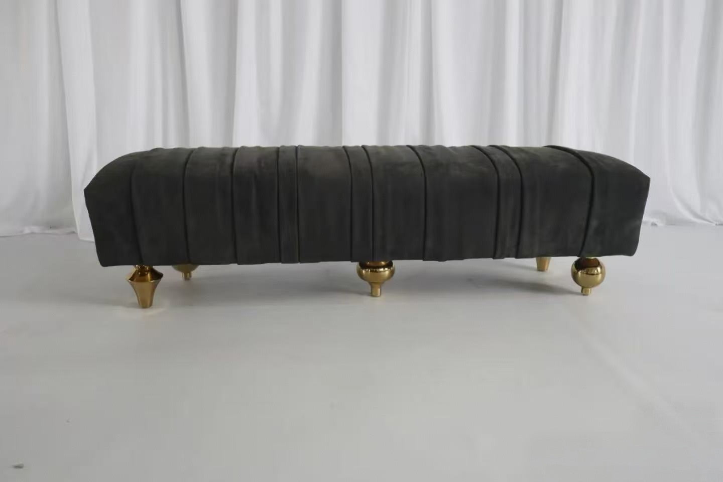 Handmade Luxury Ottoman Bench