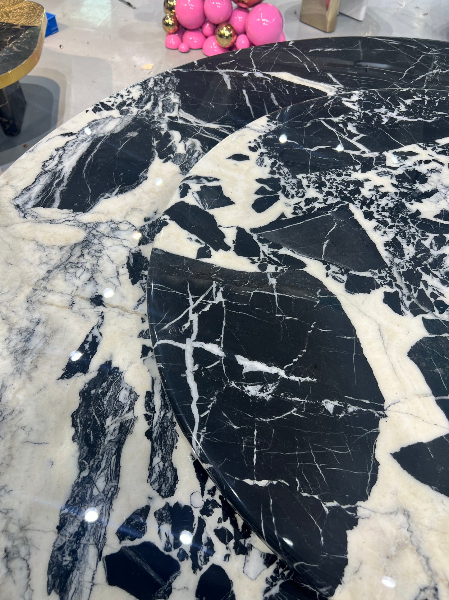 Bvlgari Marble Round Dining Table