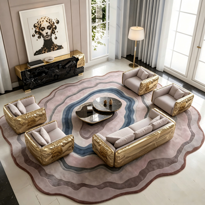 Wood Root Stylish Malcom Carpet