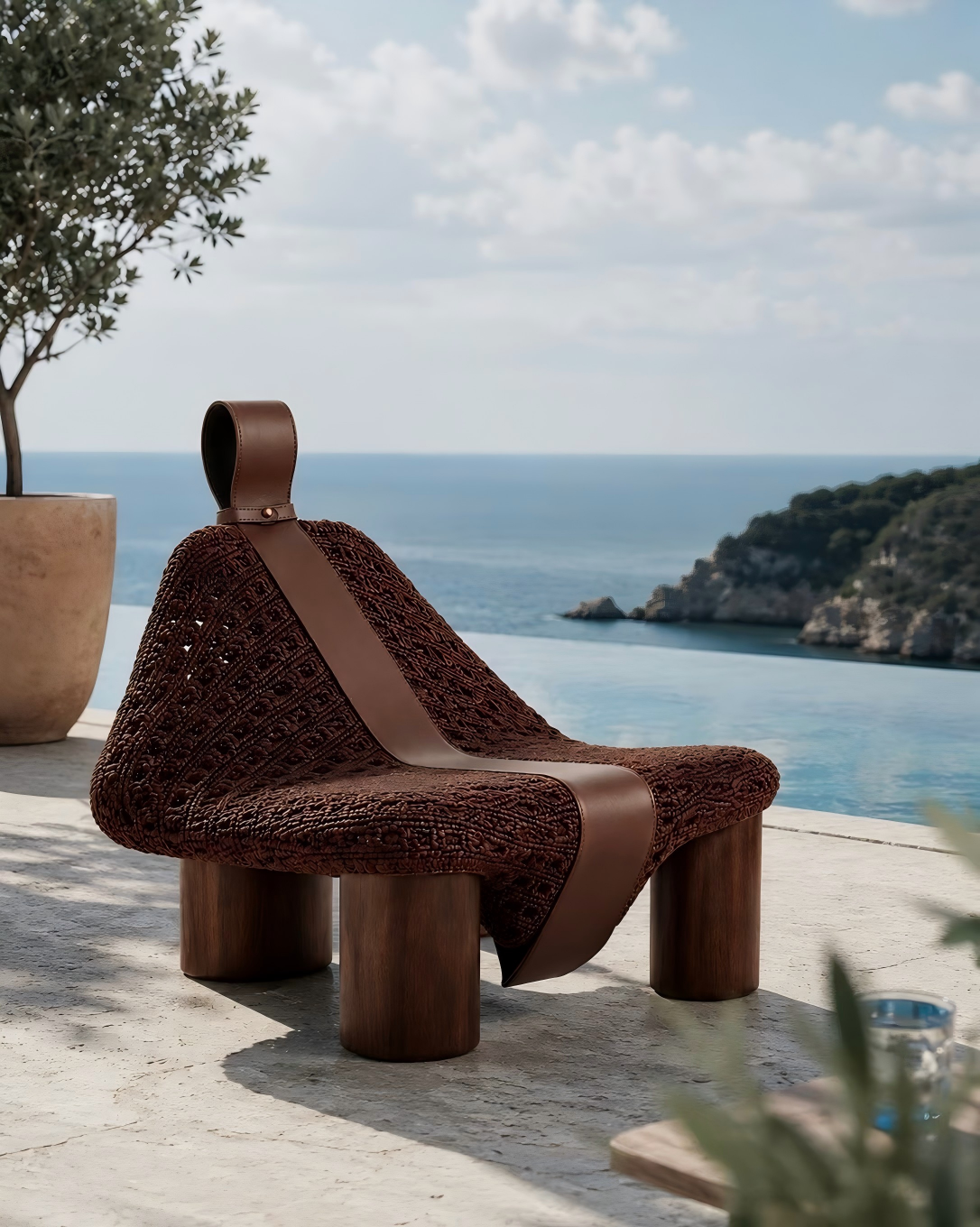 Artistic Weaving Chair