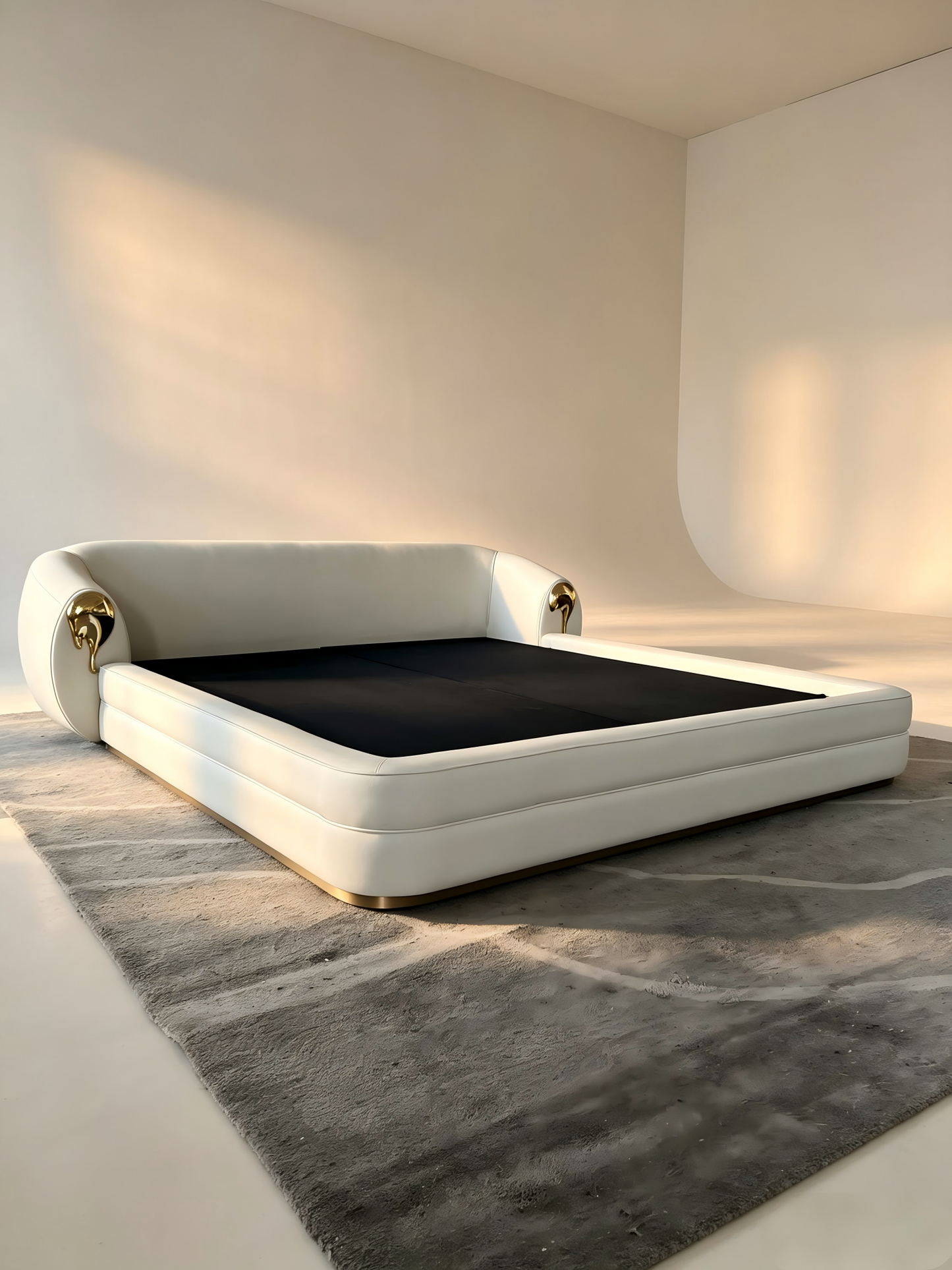 Curved Headboard Soleil Bed