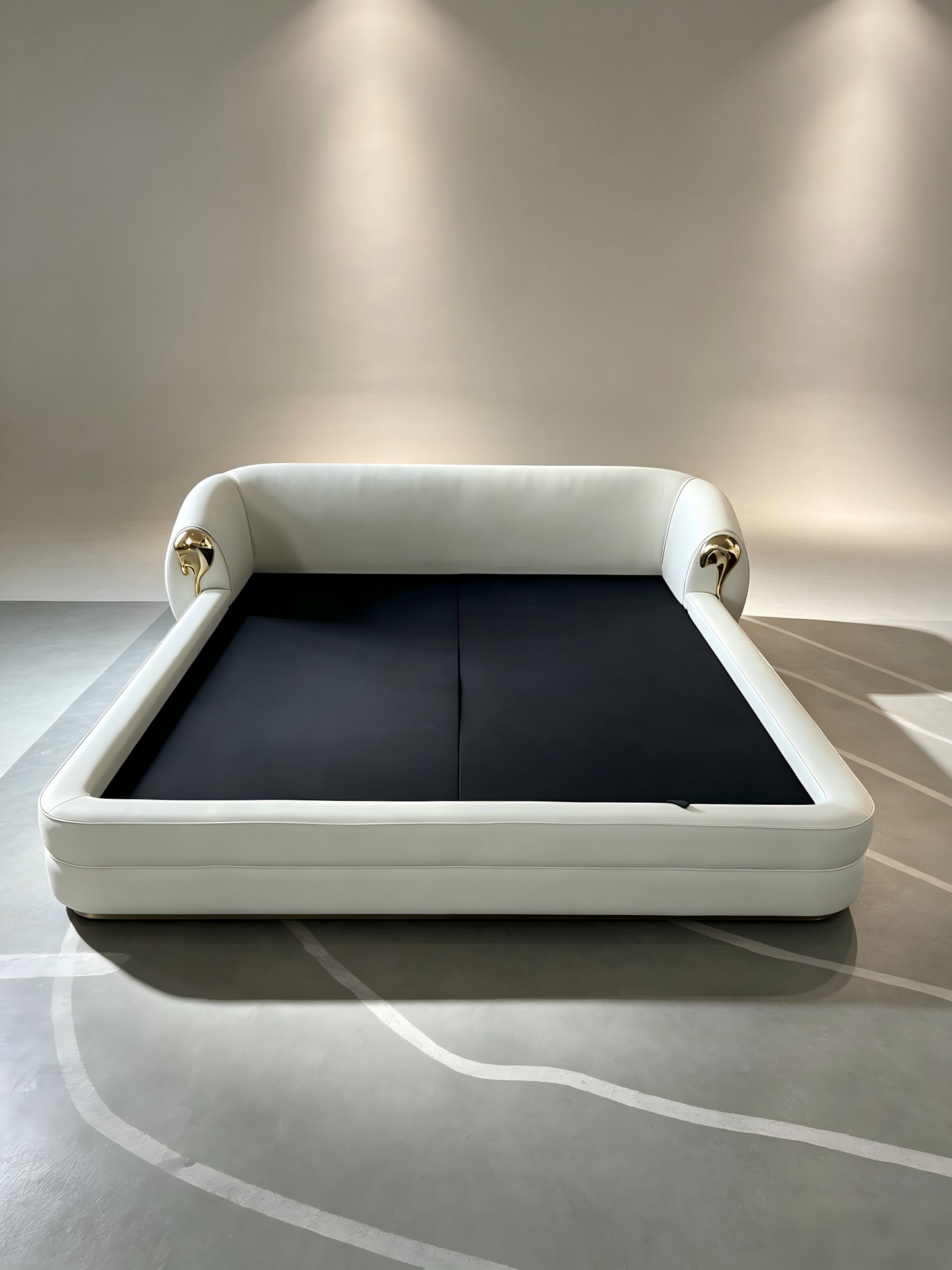 Curved Headboard Soleil Bed