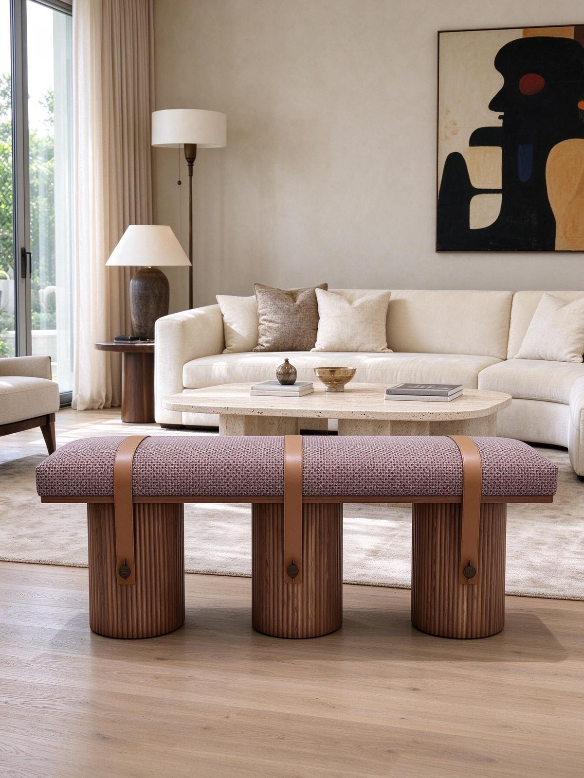 F-Ench Entrance Bench