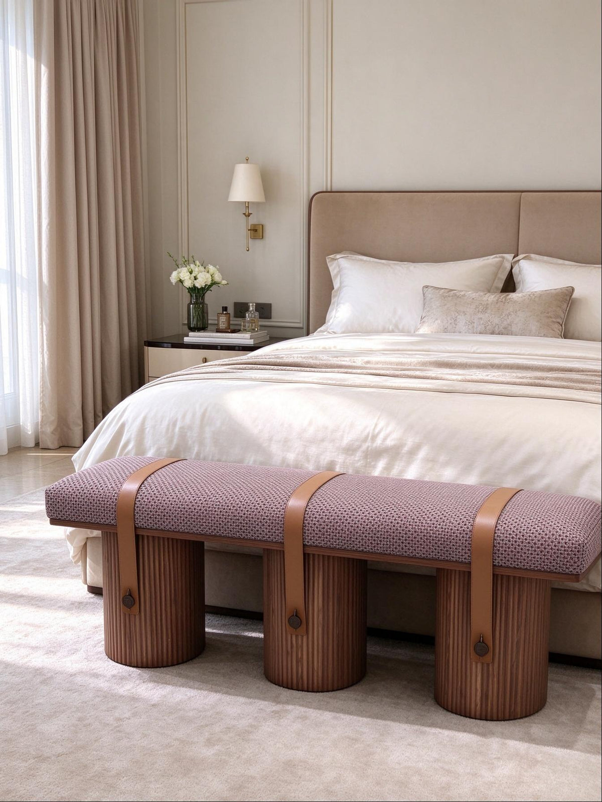 F-Ench Entrance Bench