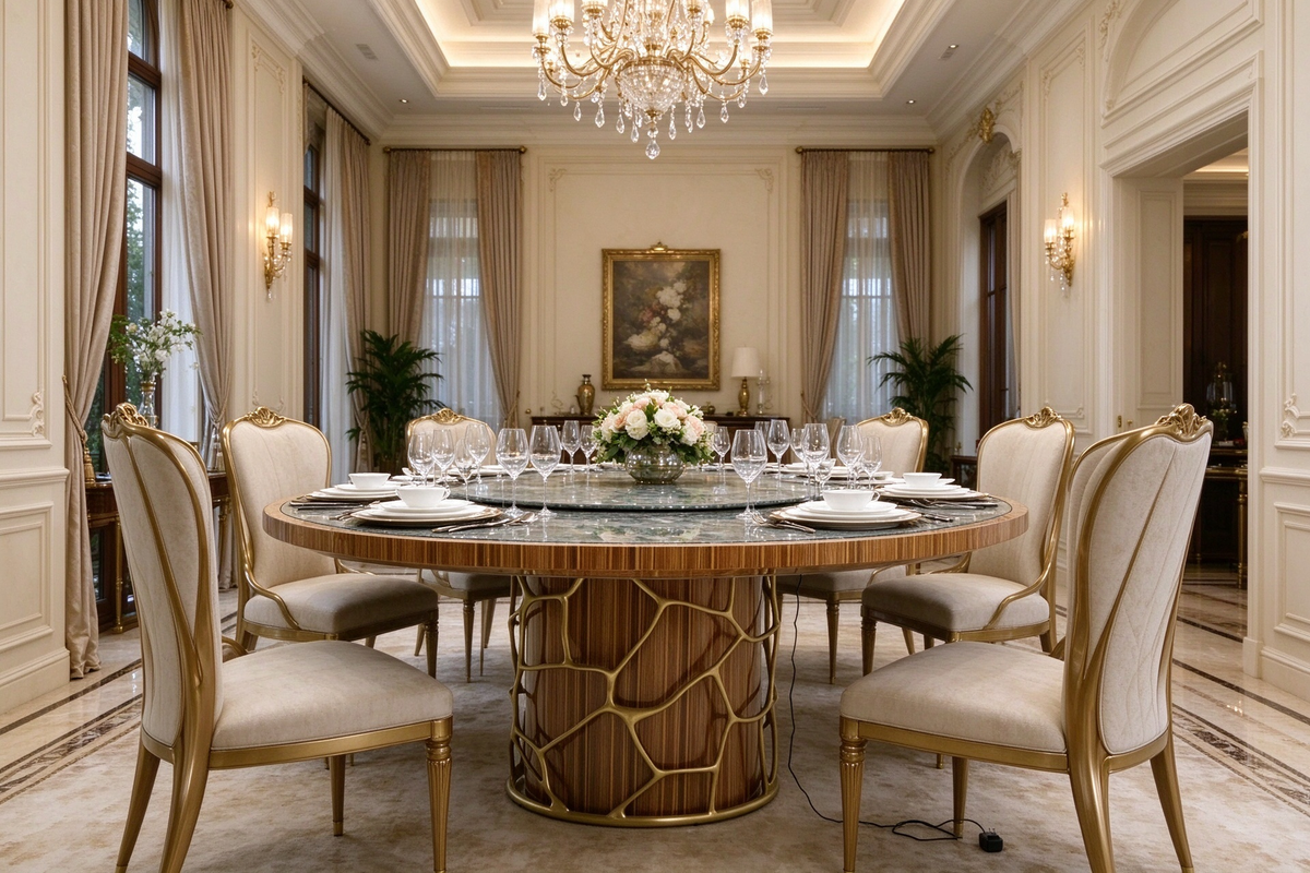 Artistic Designer Round Dining Table