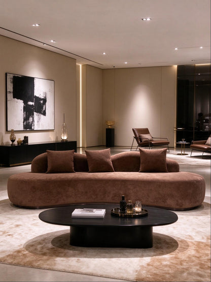 Noushi Customized Curved Sofa