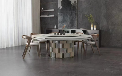 Handmade Artistic Geering Dining Table