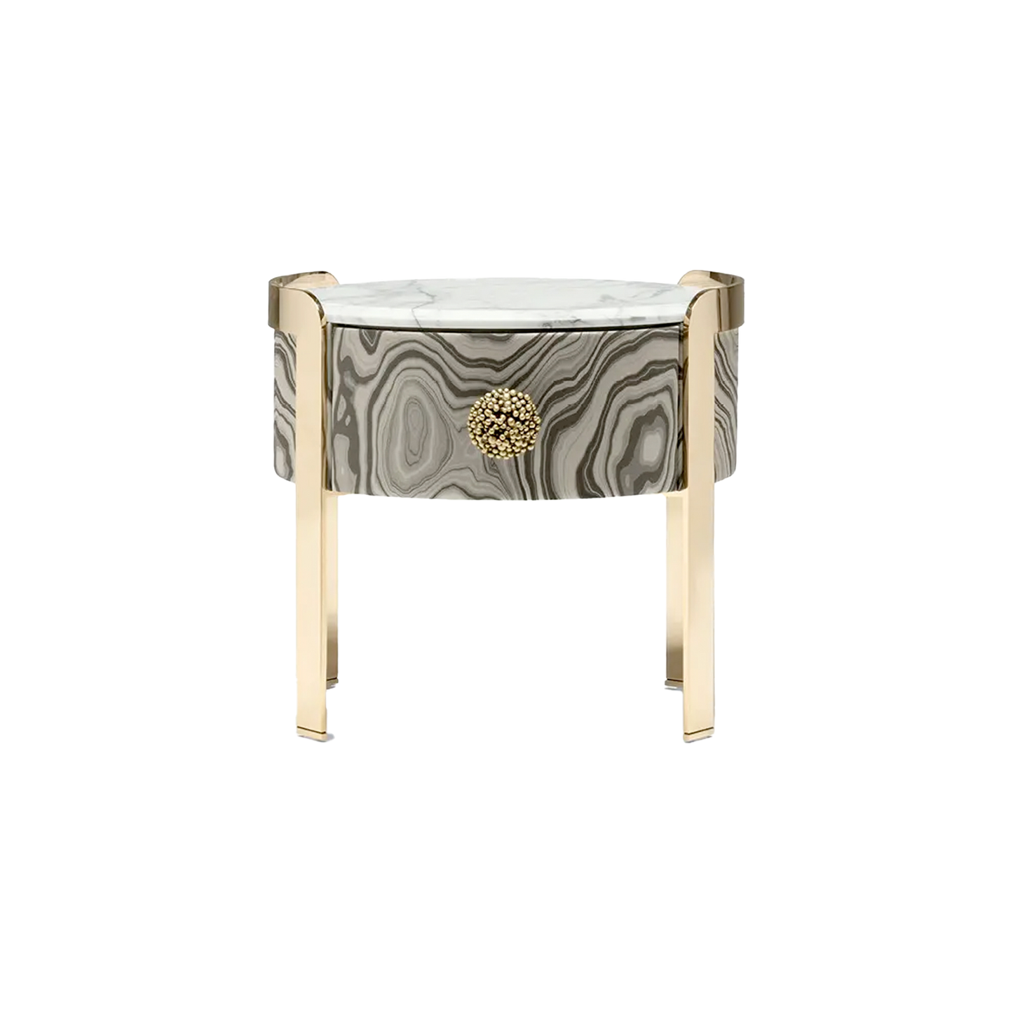 Italian Doris Bedside Table