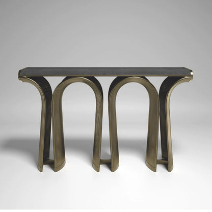 Handmade Patina Console