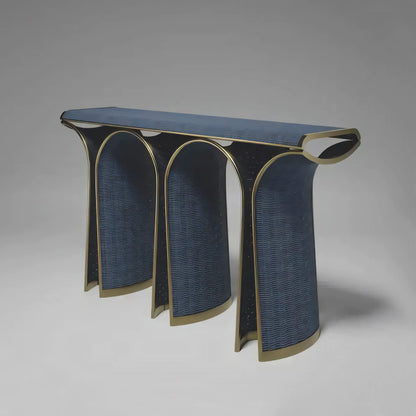 Handmade Patina Console