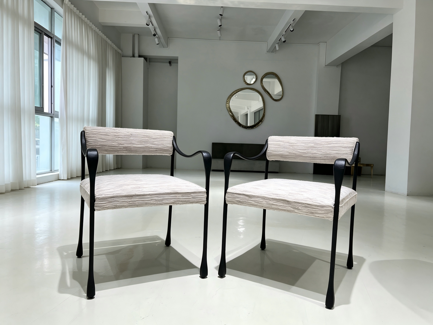 Solid Brass Gaic Armchair