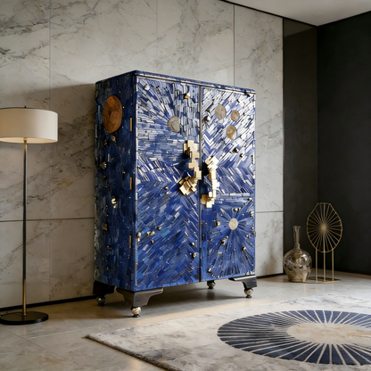Italian Boots Cabinet at Salone del Mobile
