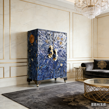 Italian Boots Cabinet at Salone del Mobile