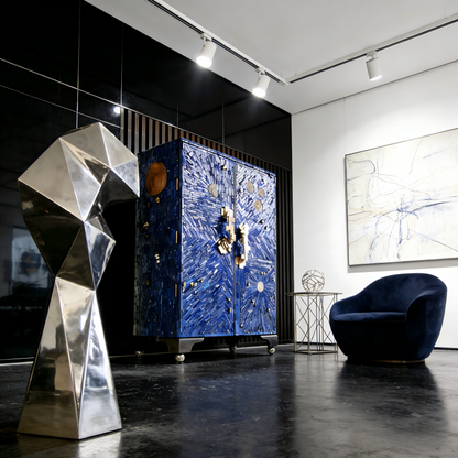 Italian Boots Cabinet at Salone del Mobile