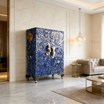 Italian Boots Cabinet at Salone del Mobile