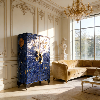 Italian Boots Cabinet at Salone del Mobile
