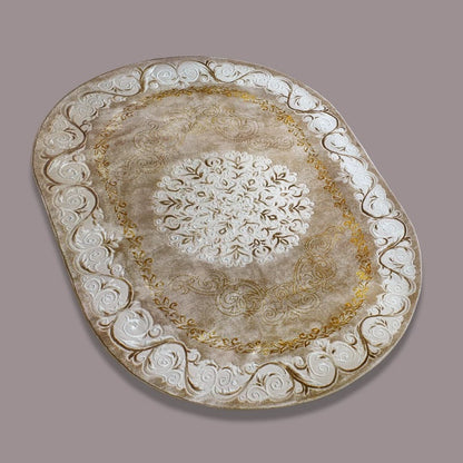 Designer Oval Shape Carpet