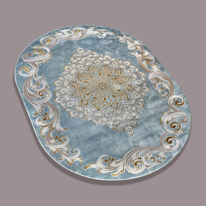 Designer Oval Shape Carpet