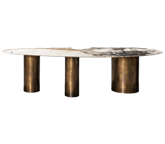 Luxurious Assemble Stone Dining Table