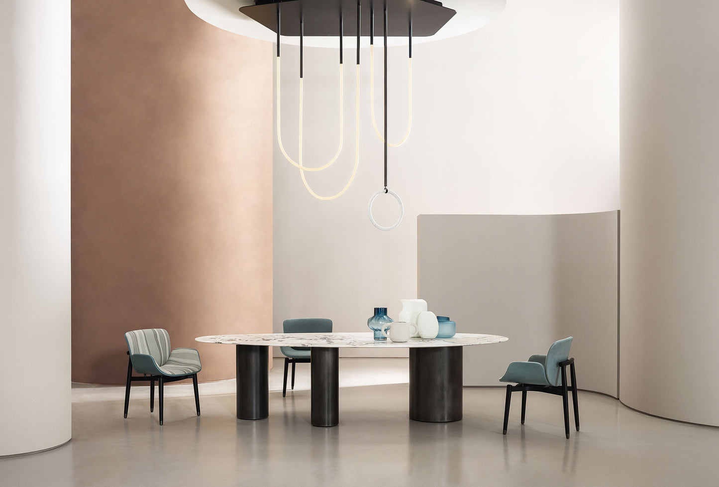 Luxurious Assemble Stone Dining Table