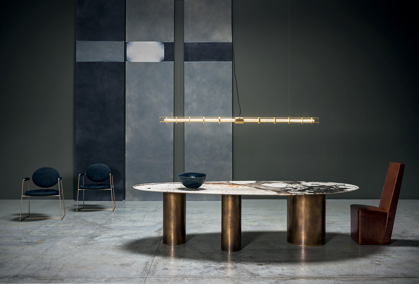 Luxurious Assemble Stone Dining Table