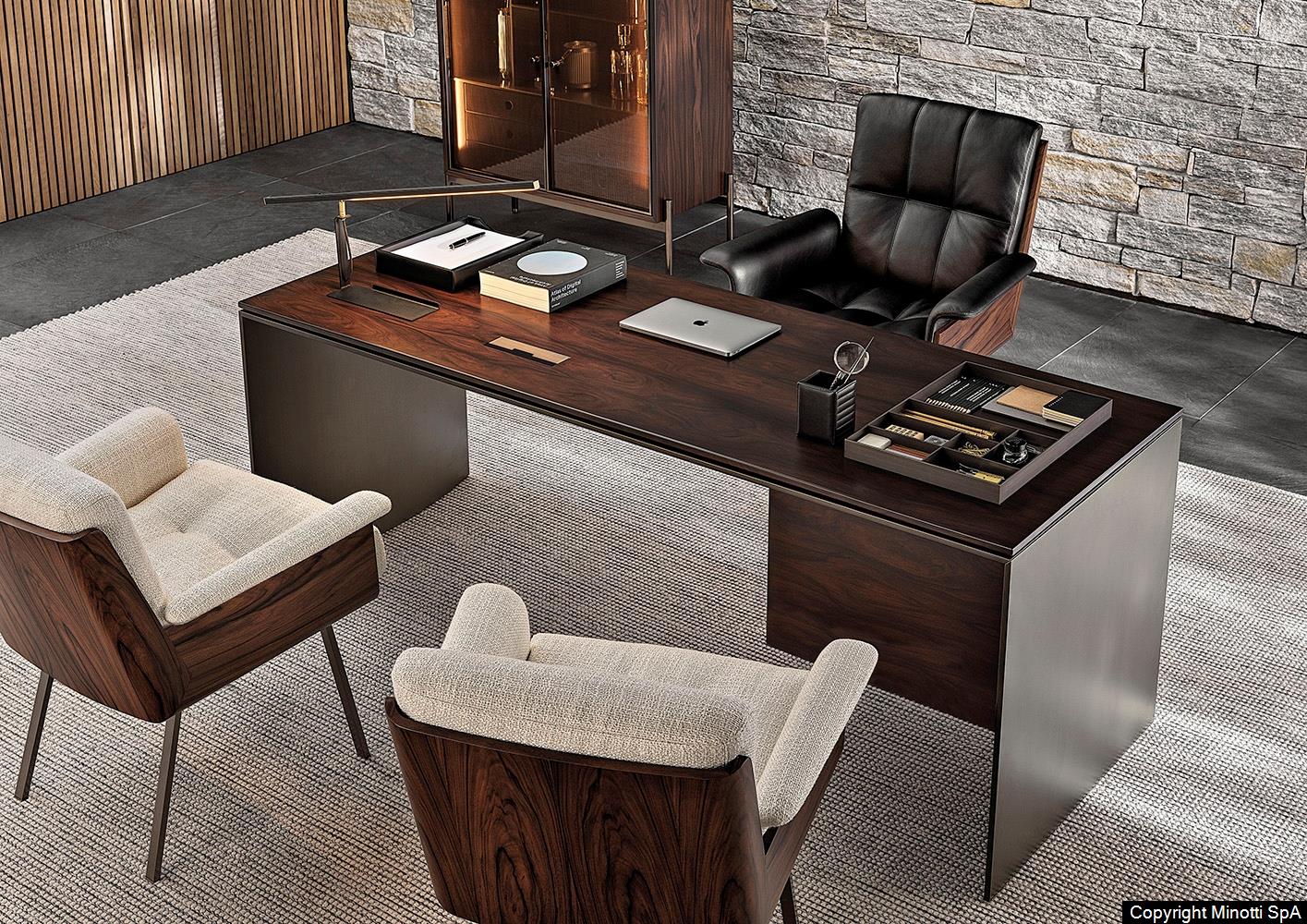 Minotti Daiki Studio Office Chair