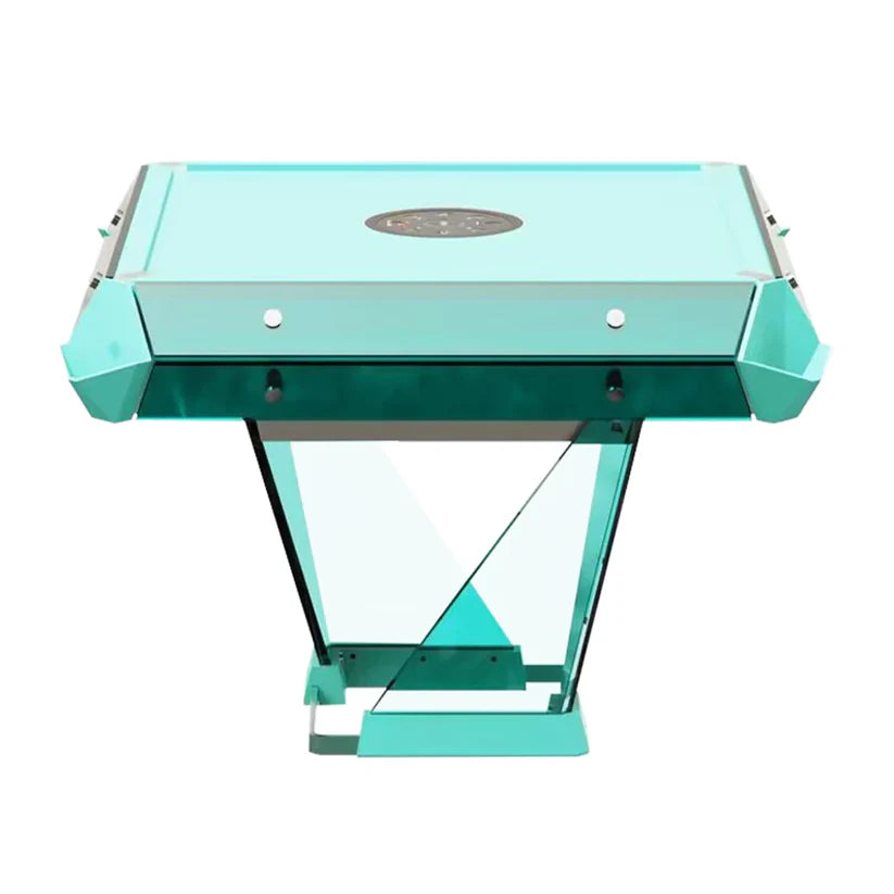 Crystal Glass Mahjong Table